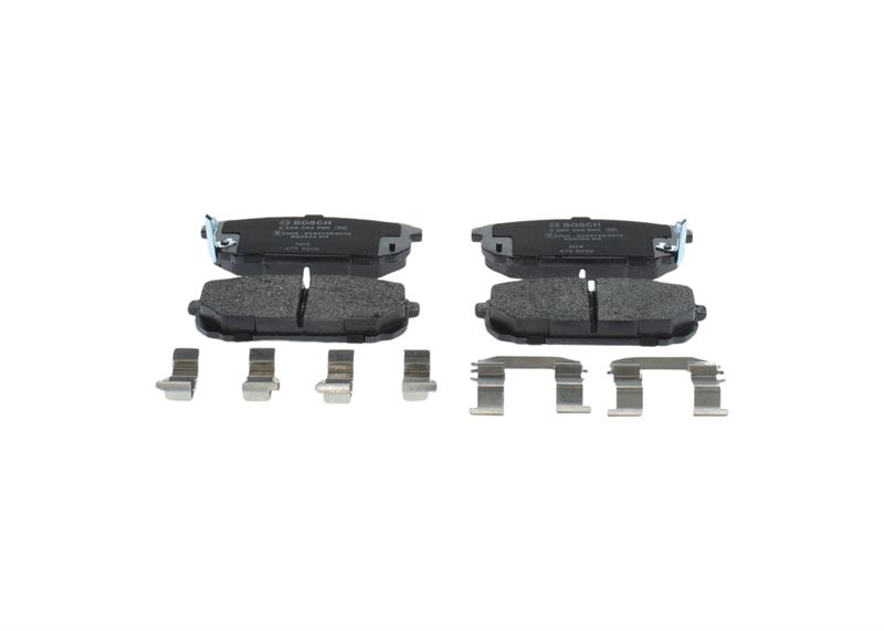 BOSCH 0986494590 Fren Balatasi Arka Wva 23763 Kia Sorento (Jc) 2.4 3.3 V6 4wd 3.8 V6 4wd 02-10 (1182*47*158mm)